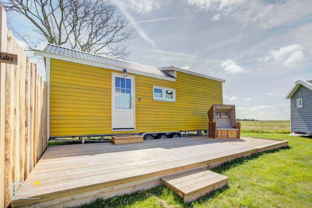Tiny House Strandhaekster Westerdeichstrich Buitenkant foto