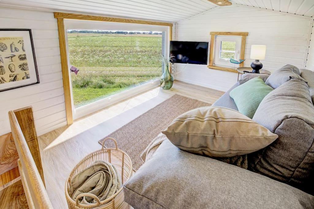 Tiny House Strandhaekster Westerdeichstrich Buitenkant foto
