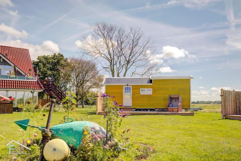 Tiny House Strandhaekster Westerdeichstrich Buitenkant foto