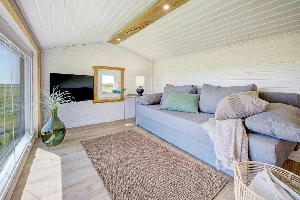 Tiny House Strandhaekster Westerdeichstrich Buitenkant foto