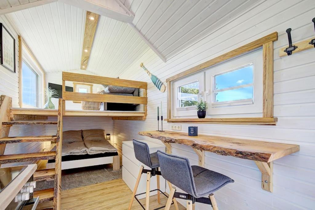 Tiny House Strandhaekster Westerdeichstrich Buitenkant foto